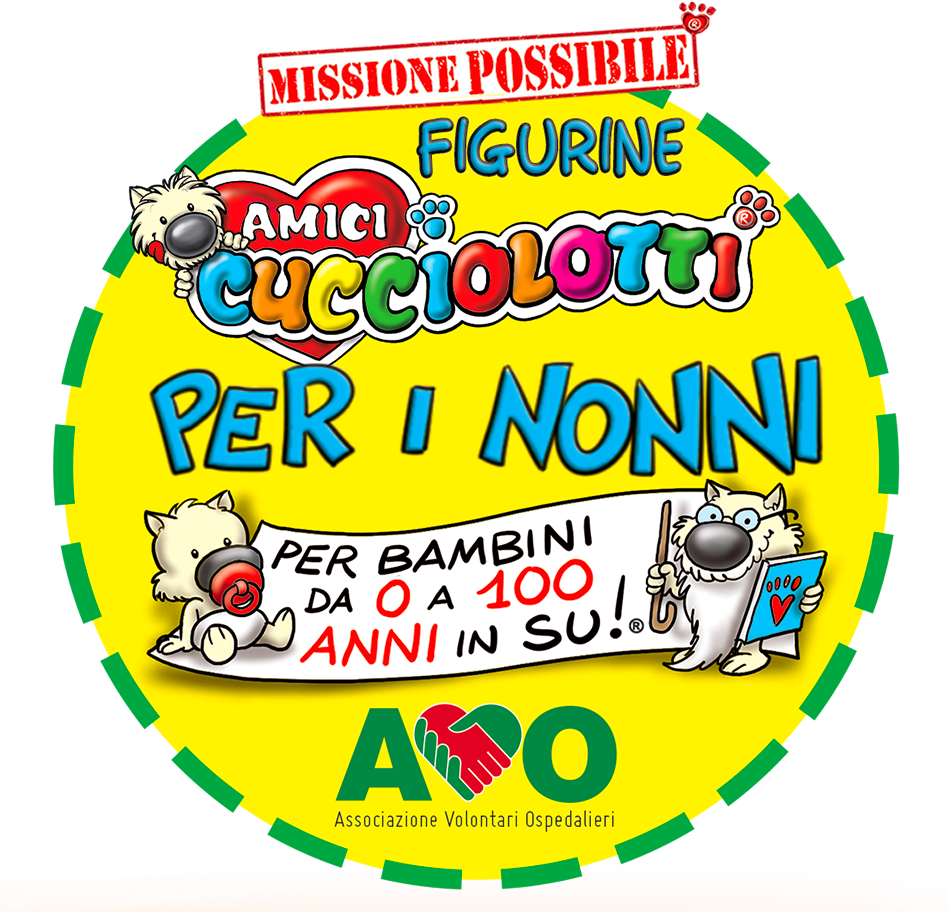 10 bags Amici Pucciolotti 2012 (version gift) Pizzardi